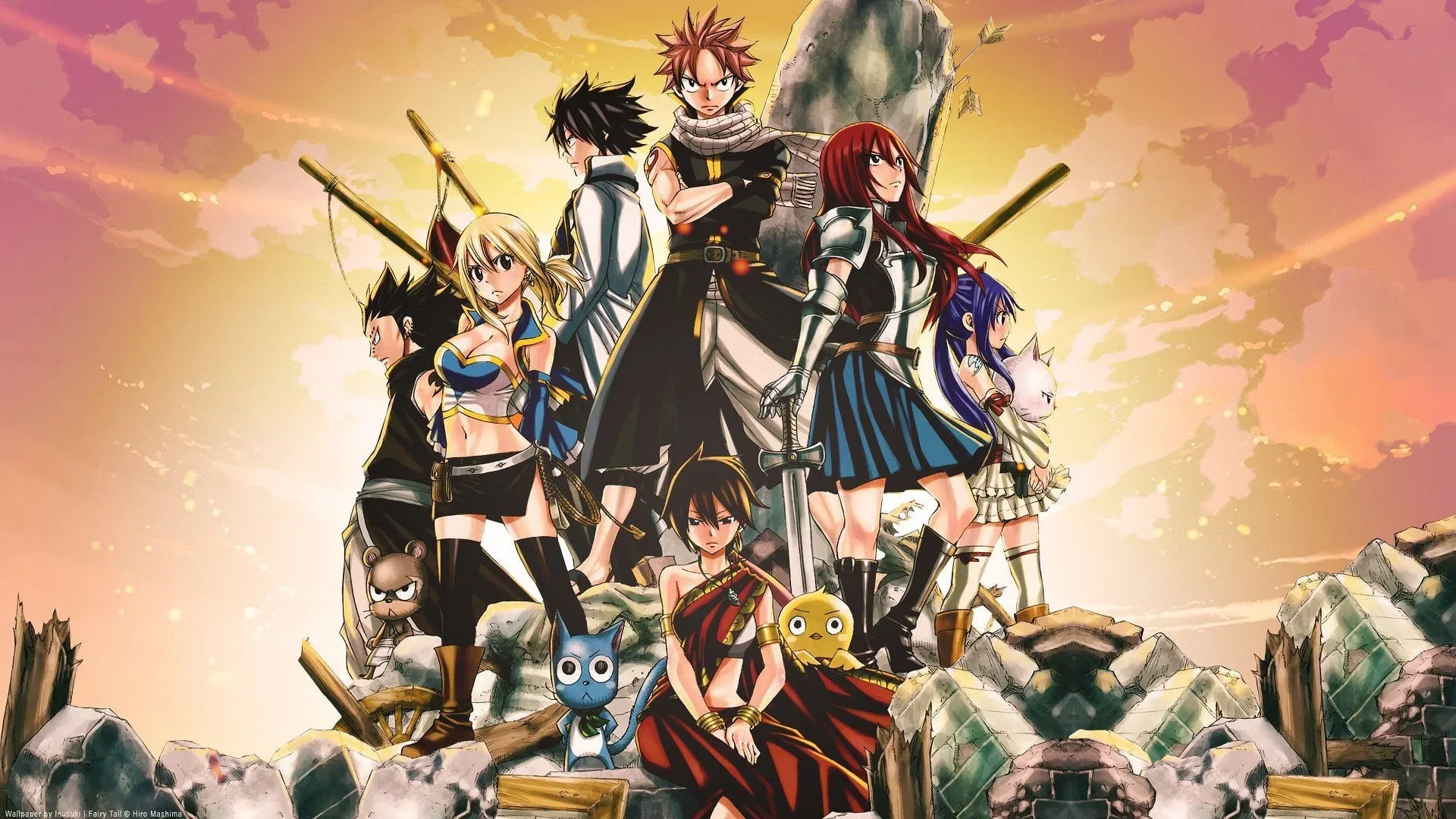 تصویر زمینه Fairy Tail: Phoenix Priestess