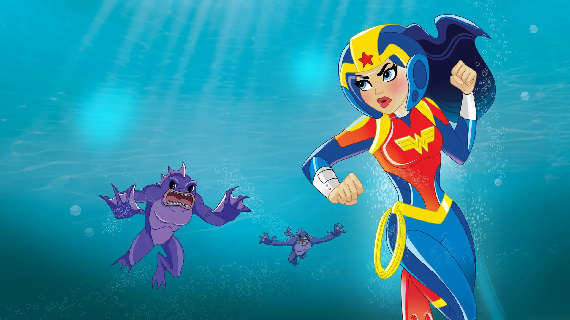 تصویر زمینه DC Super Hero Girls: Legends of Atlantis