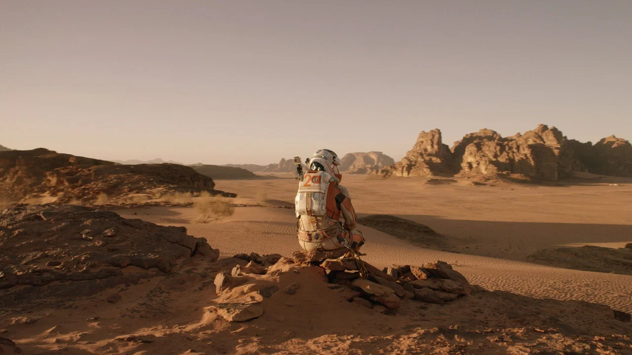 تصویر زمینه مریخی