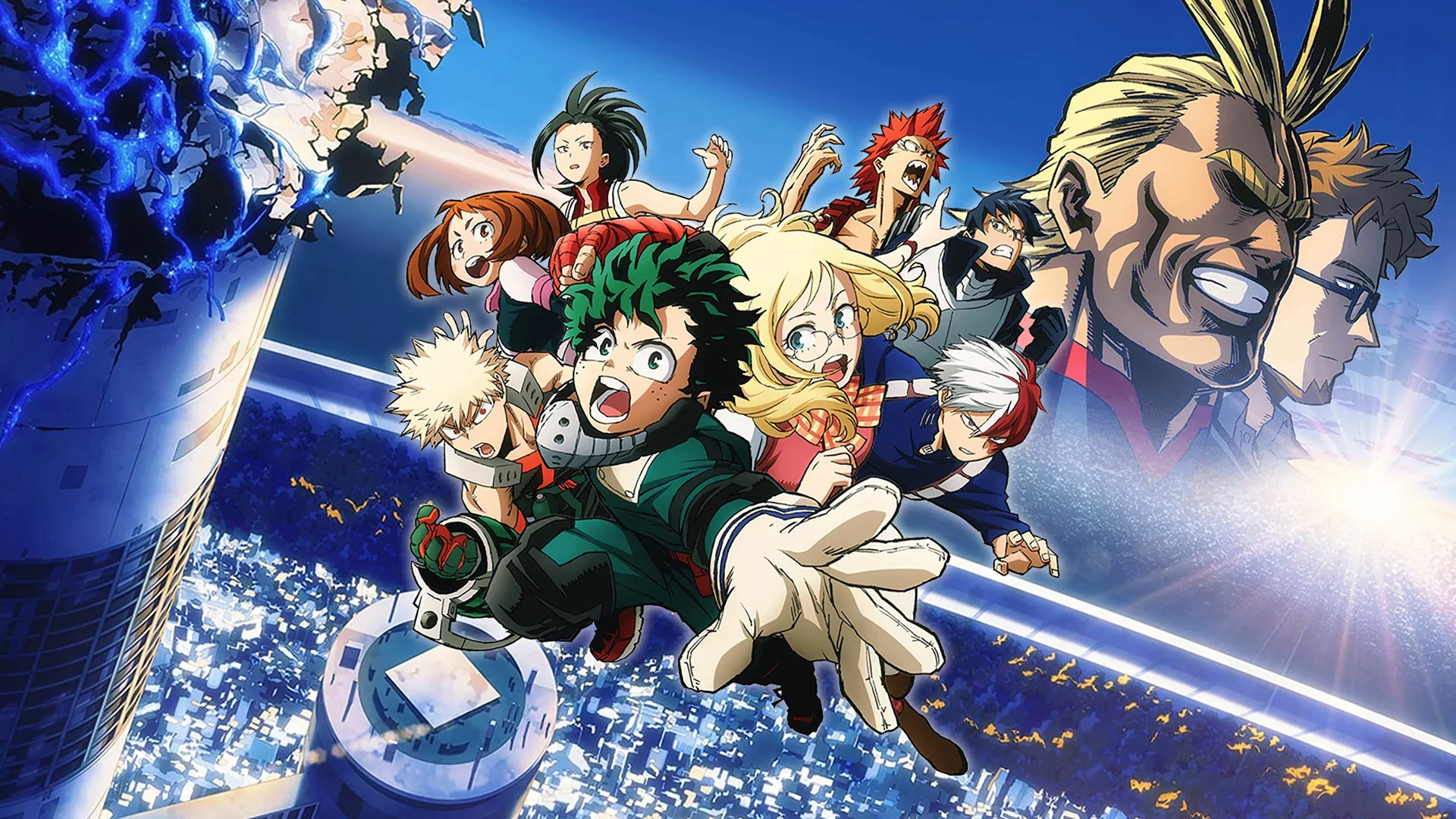 تصویر زمینه My Hero Academia: Two Heroes