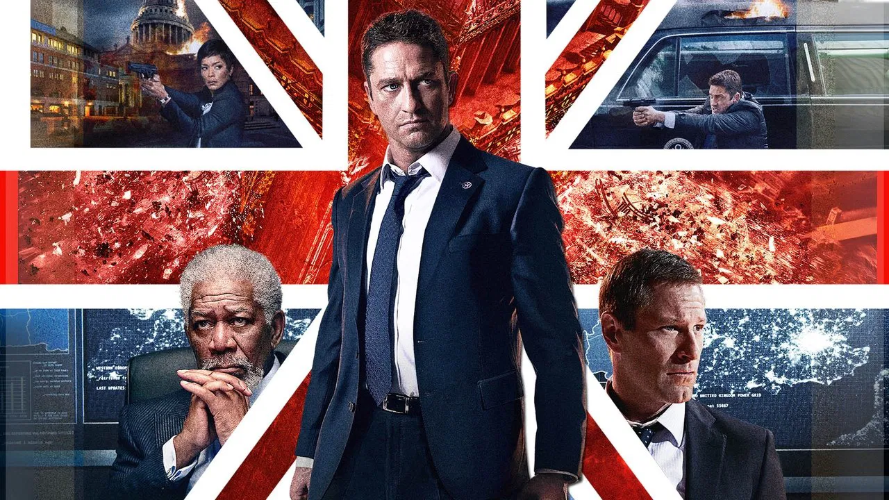 تصویر زمینه دانلود فیلم London Has Fallen 2016 با دوبله فارسی