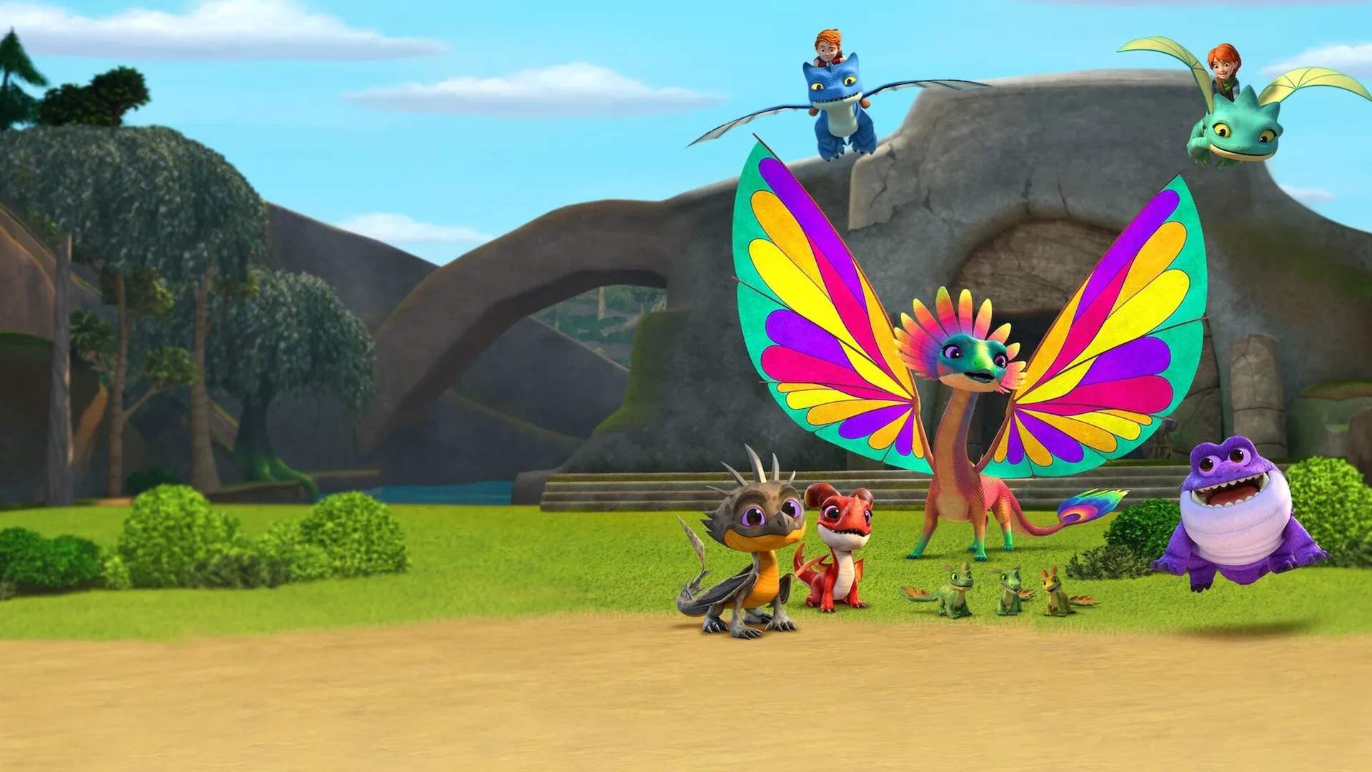 تصویر زمینه Dragons: Rescue Riders: Secrets of the Songwing