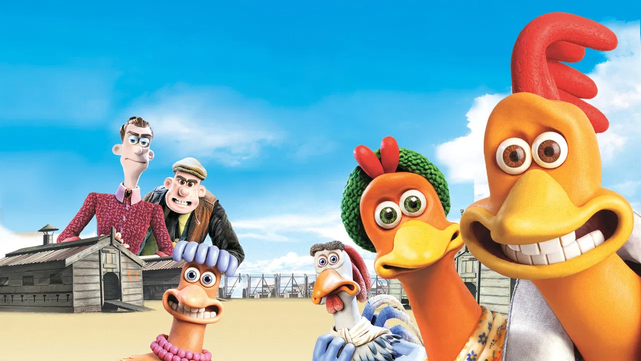تصویر زمینه دانلود انیمیشن Chicken Run 2000 دوبله فارسی