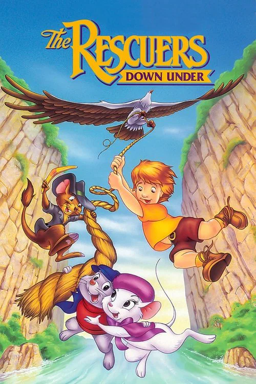 پوستر The Rescuers Down Under