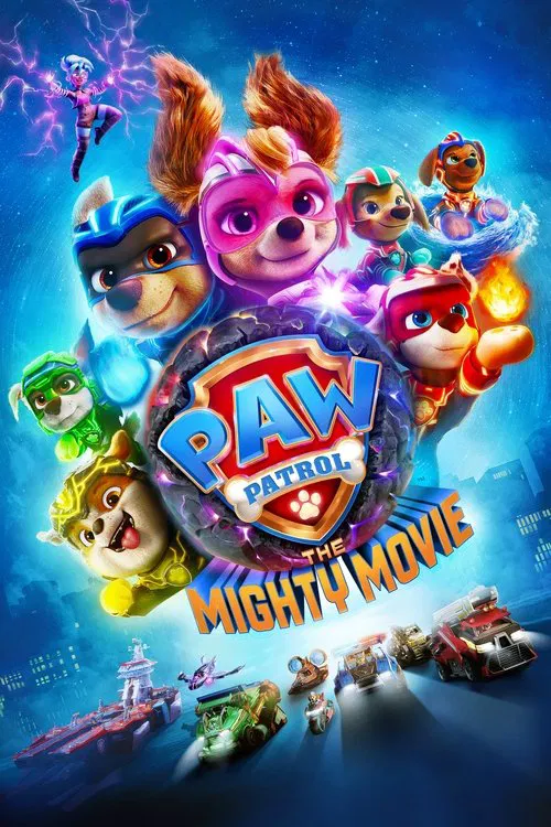 پوستر PAW Patrol: The Mighty Movie