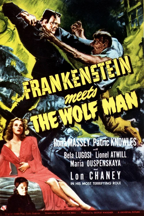 پوستر Frankenstein Meets the Wolf Man