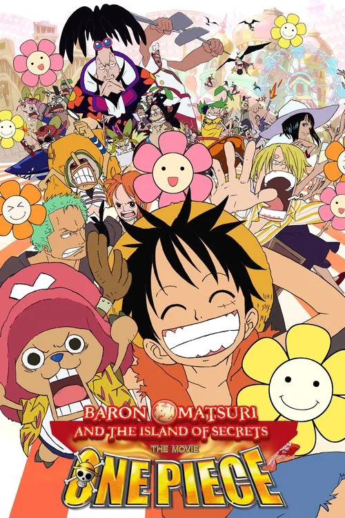 پوستر One Piece: Baron Omatsuri and the Secret Island