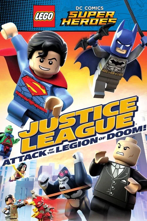 پوستر LEGO DC Comics Super Heroes: Justice League - Attack of the Legion of Doom!