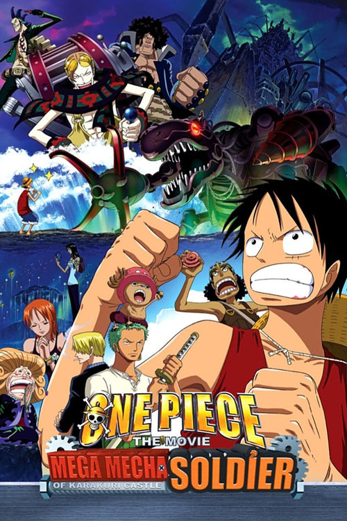 پوستر One Piece: Giant Mecha Soldier of Karakuri Castle