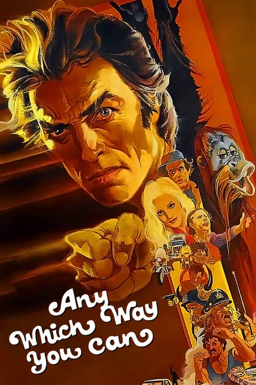 پوستر Any Which Way You Can