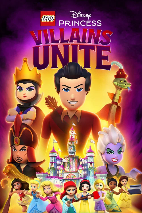 پوستر LEGO Disney Princess: Villains Unite
