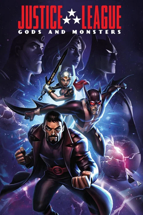 پوستر Justice League: Gods and Monsters