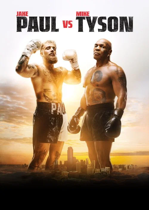 پوستر Jake Paul vs. Mike Tyson