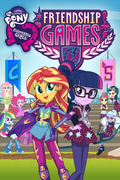 پوستر My Little Pony: Equestria Girls - Friendship Games
