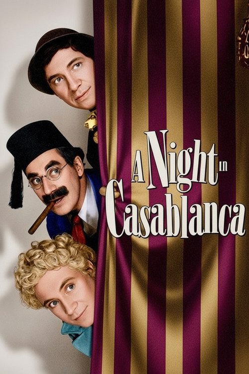 پوستر A Night in Casablanca