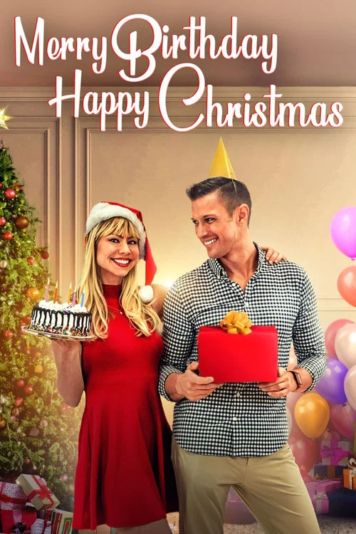 پوستر Merry Birthday, Happy Christmas