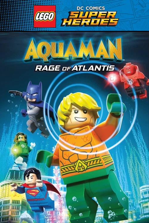 پوستر LEGO DC Comics Super Heroes: Aquaman - Rage of Atlantis