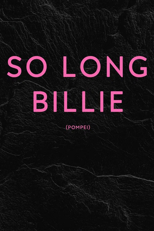 پوستر So Long Billie