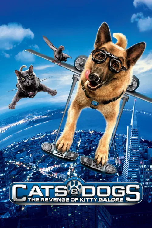 پوستر Cats & Dogs: The Revenge of Kitty Galore