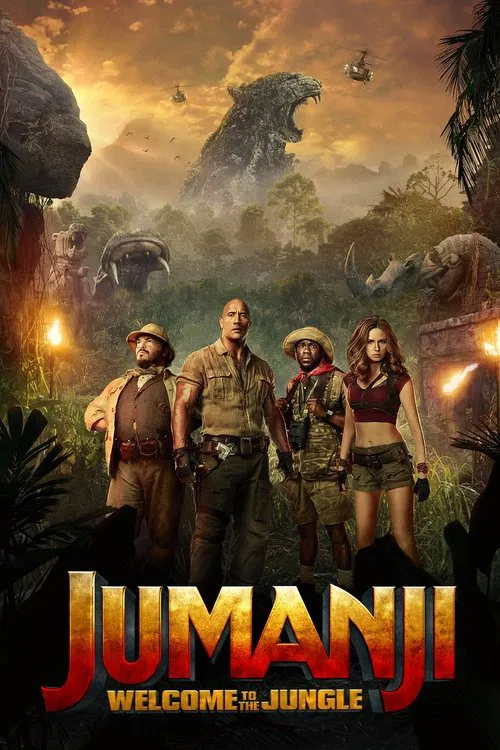 پوستر Jumanji: Welcome to the Jungle