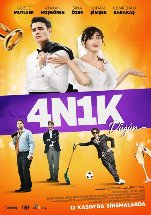 پوستر 4N1K: Düğün