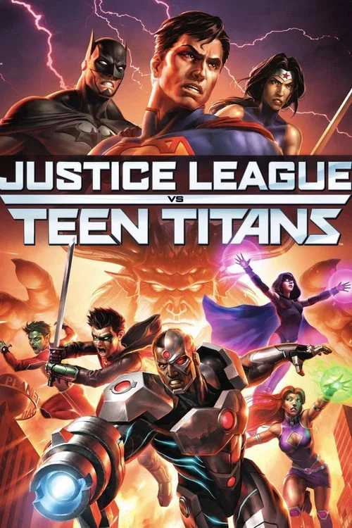 پوستر Justice League vs. Teen Titans