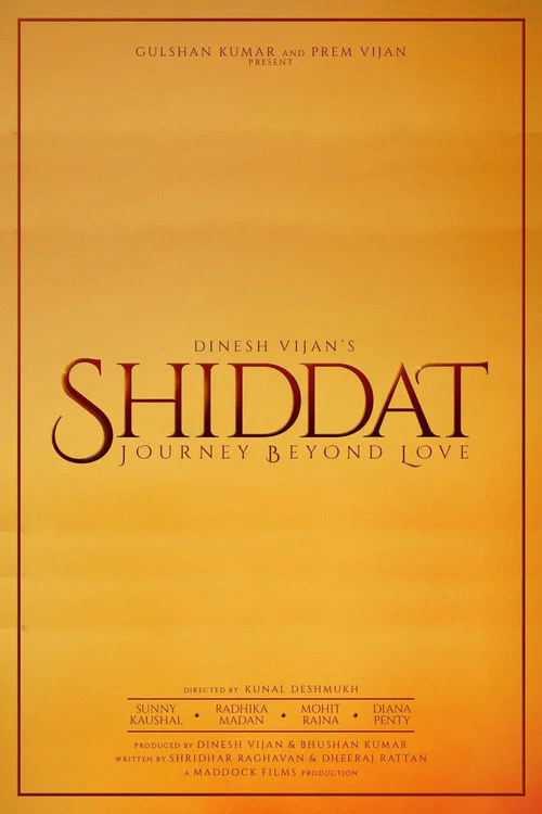 پوستر Shiddat