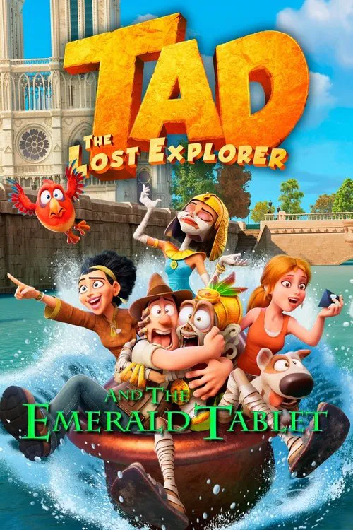 پوستر Tad the Lost Explorer and the Emerald Tablet