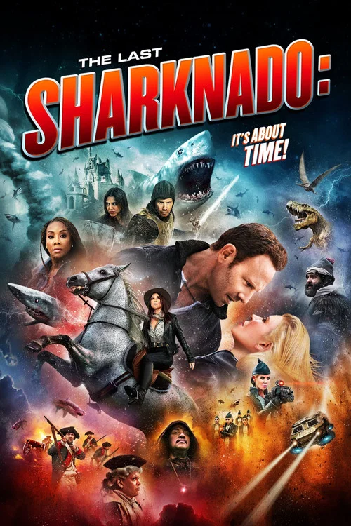 پوستر The Last Sharknado: It's About Time