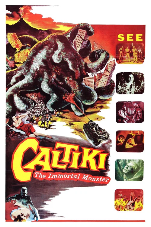 پوستر Caltiki, the Immortal Monster