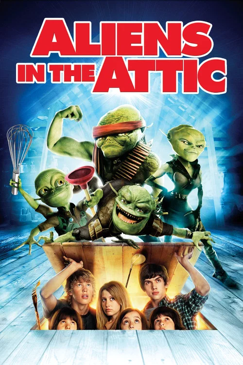 پوستر Aliens in the Attic