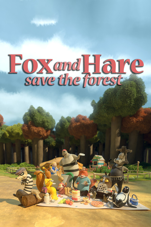 پوستر Fox and Hare Save the Forest