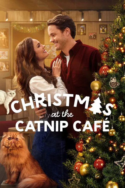 پوستر Christmas at the Catnip Café