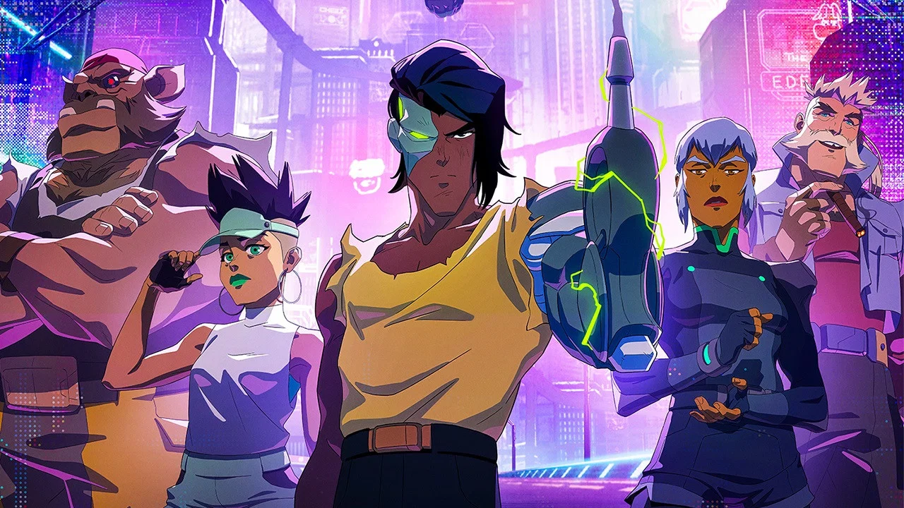 تصویر زمینه ریمیکس Captain Laserhawk: A Blood Dragon