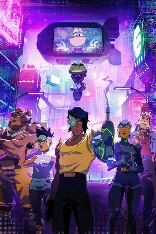 پوستر Captain Laserhawk: A Blood Dragon Remix