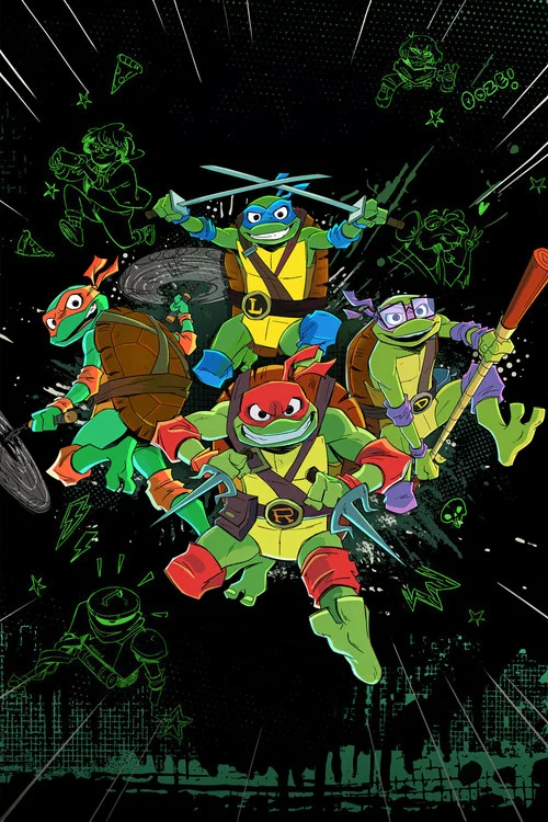 پوستر Tales of the Teenage Mutant Ninja Turtles