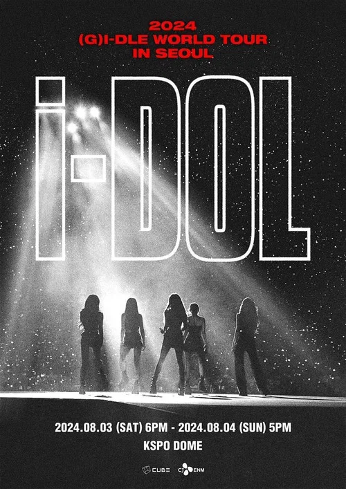 پوستر 2024 (G)I-DLE WORLD TOUR [iDOL] IN SEOUL