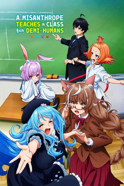 پوستر A Misanthrope Teaches a Class for Demi-Humans