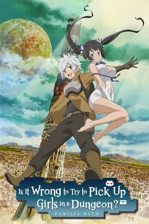 پوستر Is It Wrong to Try to Pick Up Girls in a Dungeon?
